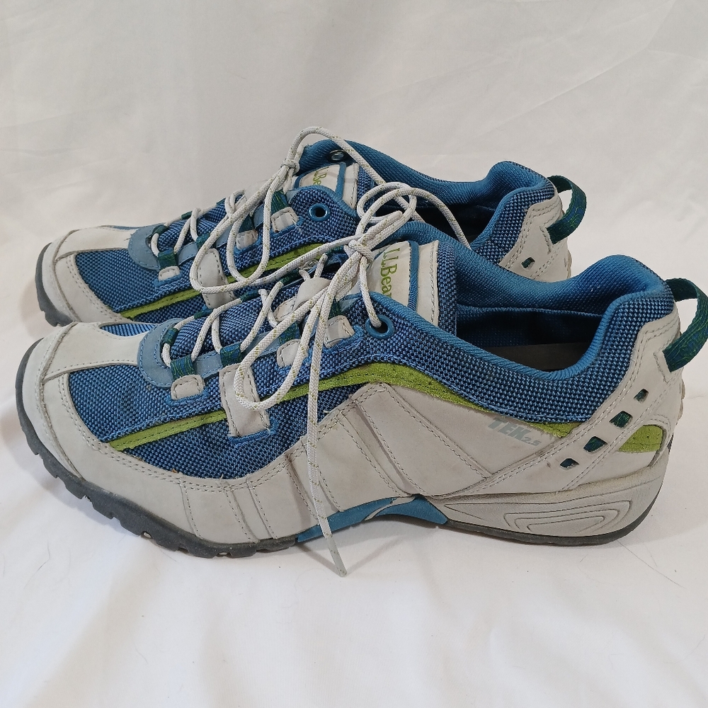 Womens LL Bean Tek 2.5 Shoe Size 9 Blue/White